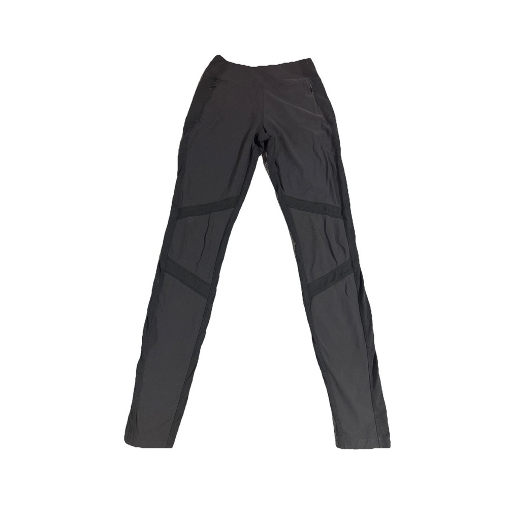 Athleta Highline Hybrid Summiter Tight Pants Women's 6t Tall Black Stretch Gym